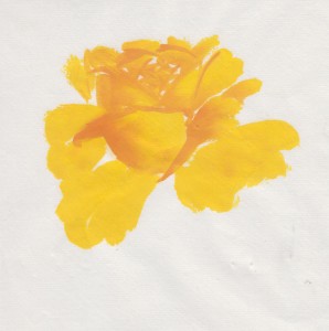 Yellow Rose (Chinese Spontaneous Style)