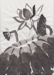 Lotus by me (Chinese Spontanous Style)