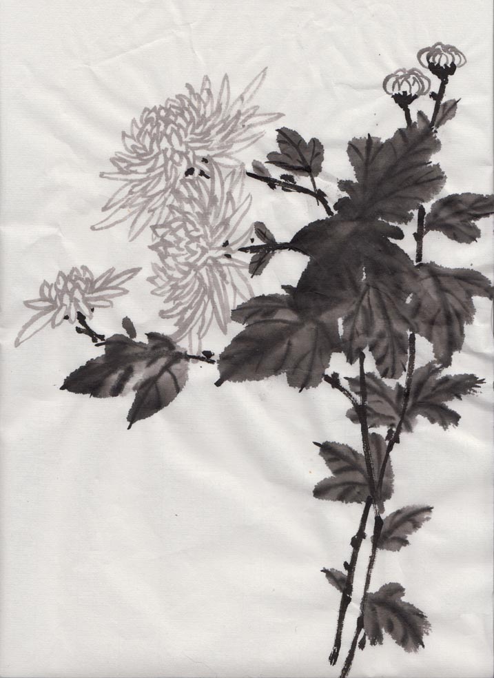 Chrysanthemums (Chinese Spontaneous Style)