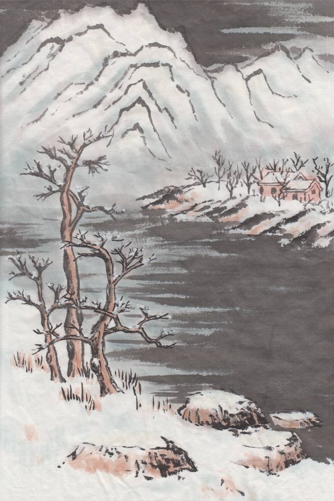 Winter Landscape (Chinese Spontaneous Style)