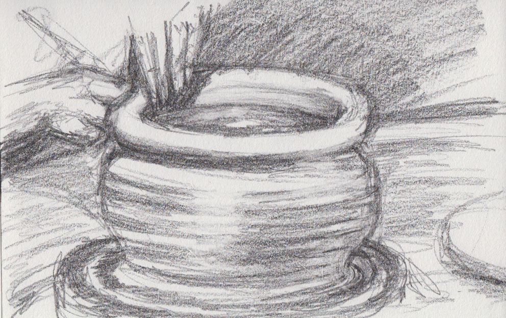 The Potter (scribble)