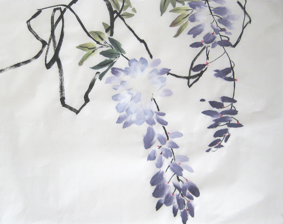 Wisteria (Chinese Spontaneous Style)